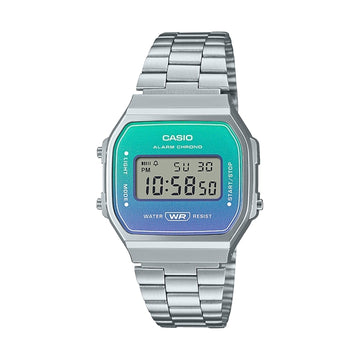 CASIO VINTAGE ICONIC - RETRO VAPORTHEME SERIE SILVER