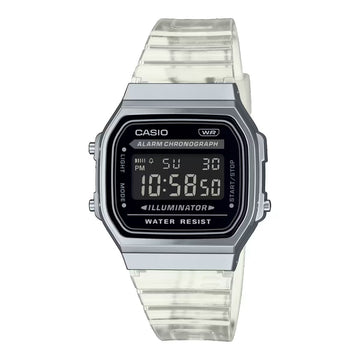 CASIO Mod. VINTAGE COLLECTION - TRANSPARENT BAND - Black