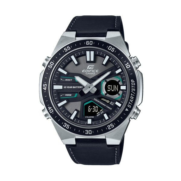 CASIO EDIFICE Mod. CLASSIC ANA-DIGIT - 10 YEAR BATTERY