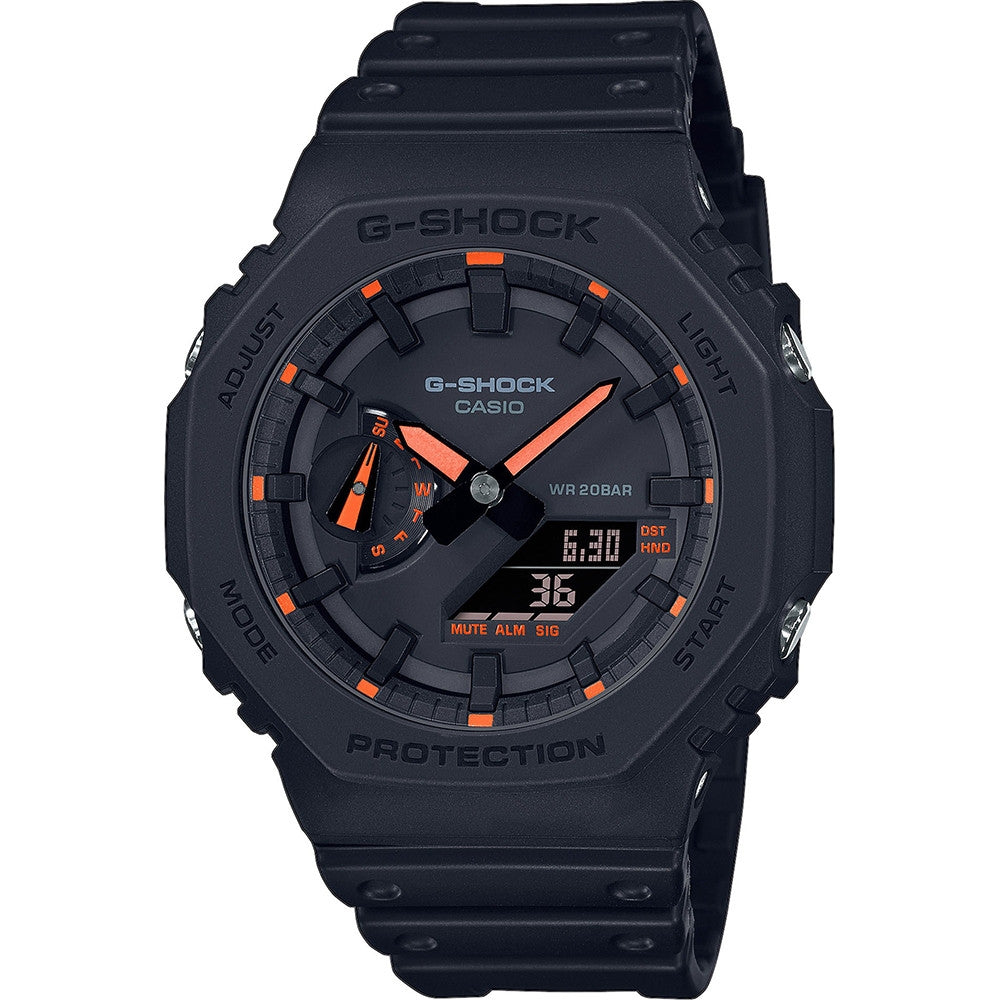 CASIO G-SHOCK Mod. OAK - Neon Orange Index