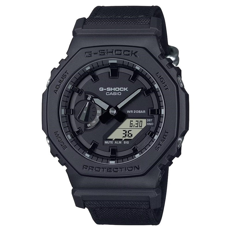 CASIO G-SHOCK Mod. OAK - BLACK CORDURA ECO FABRIC STRAP SERIE