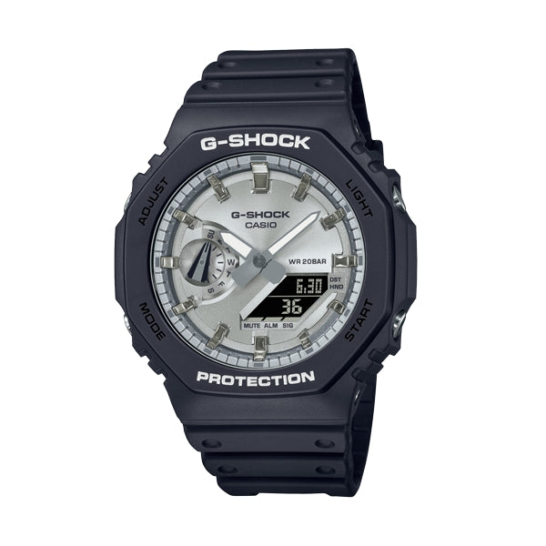 CASIO G-SHOCK Mod. OAK - SILVER BLACK SERIE