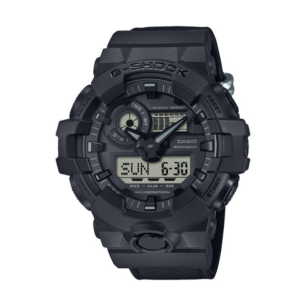 CASIO G-SHOCK Mod. BOLD - BLACK CORDURA ECO FABRIC STRAP SERIE