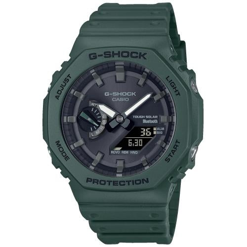 CASIO G-SHOCK Mod. NEW OAK Forest Green - Tough Solar, Bluetooth®