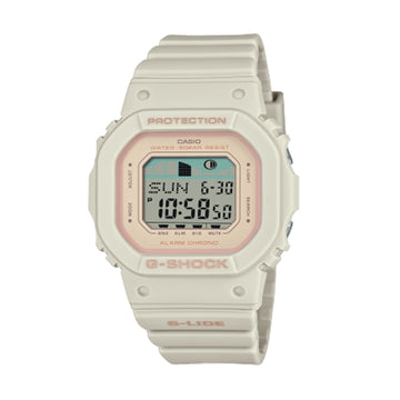 CASIO G-SHOCK Mod. G-LIDE White - SURF TIDE GRAPHS