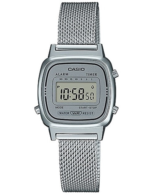 CASIO VINTAGE MINI Steel Silver Mesh