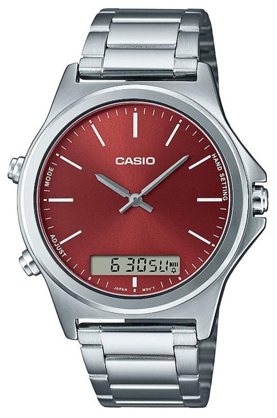 CASIO COLLECTION Mod. ANA-DIGIT ALARM Red